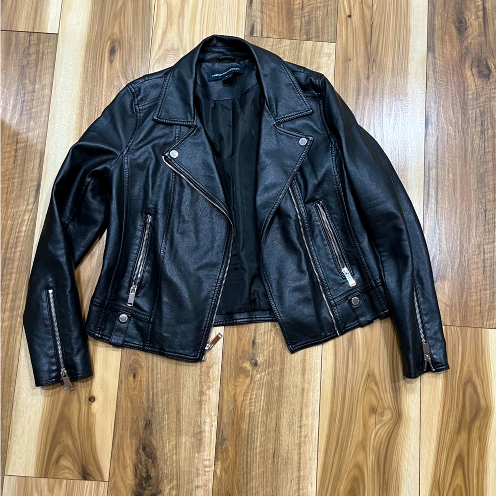 French Connection Leather Jacket!